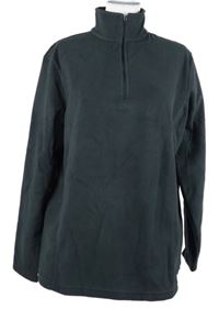 Dámska tmavosivá fleecová mikina Land´s End