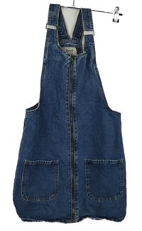 Dámske modré rifľové prepínaci šaty Denim