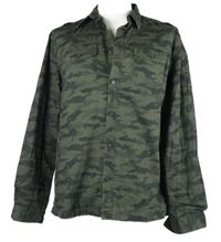 Pánska khaki army košeľa FSBN
