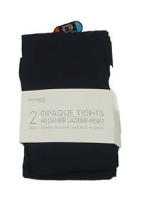 2x černé silonky Dunnes