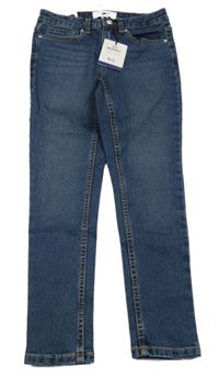 Nové - Modré skinny rifle Denim Co.