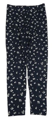 Tmavomodré legíny s kvetinami M&S