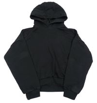 Čierna crop mikina s kapucňou F&F