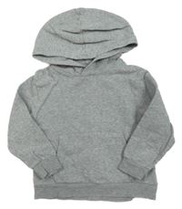 Sivá mikina s kapucňou H&M