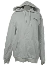 Dámská bílá mikina s potiskem a kapucí Pier One