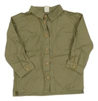 Khaki košile H&M