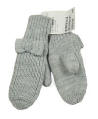 Nové -Šedé pletené palcové rukavice H&M