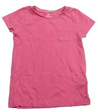 Ružové tričko s vreckom Lupilu