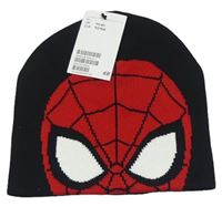 Černá pletená čepice se Spider-manem H&M