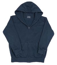 Tmavomodrá prepínaci mikina s kapucňou Primark