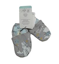 Nové - Fialovošedé koženkové cápačky s medvídkem Pú Disney vel. 21