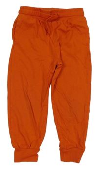 Oranžové tepláky H&M