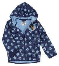 Tmavomodrá softshellová bunda s Paw Patrol a kapucí Nickelodeon