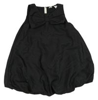 Čierne šaty s mašlou H&M