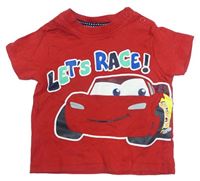 Červené tričko s Cars C&A