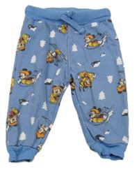 Modré tepláky s Mickey Disney