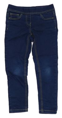 Tmavomodré rifľové džegíny C&A