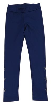 Tmavomodré sportovní legíny s hvězdičkami L&D