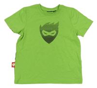 Zelené tričko s potiskem lupilu