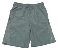 Khaki športové kraťasy Primark