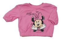 Ružová mikina s Minnie PRIMARK