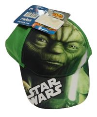 Nové - Zelená šiltovka s Mistrem Yodou - Star Wars