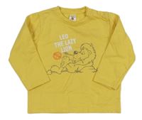 Žltá mikina s s levíkom  C&A