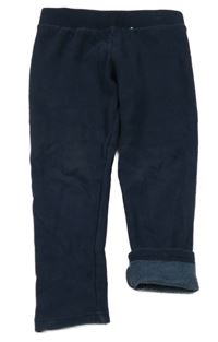 Tmavomodré zateplené legíny Primark