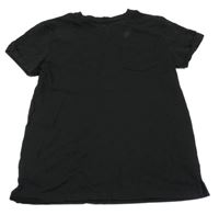 Čierne tričko s vreckom Primark