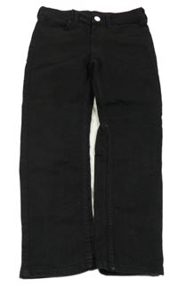 Černé slim fit rifle H&M