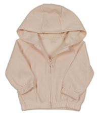 Svetloružová prepínaci mikina s kapucňou Primark