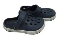 Tmavomodré gumové nazouváky vel. 27