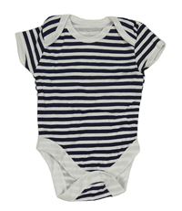 Tmavomodro-biele pruhované body zn. Primark