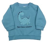 Modrá mikina s dinem