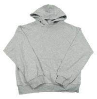Sivá melírovaná mikina s kapucňou H&M