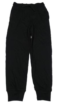 Černé lehké tepláky H&M