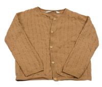 Hnedý vzorovaný ľahký prepínaci sveter H&M