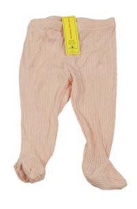 Nové - růžové žebrované polodupky Shein