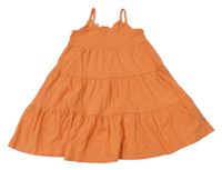 Oranžové šaty H&M
