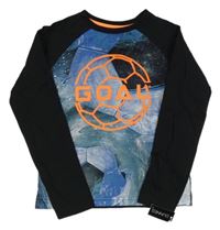 Nové - Černo-modré triko s míčem Dunnes