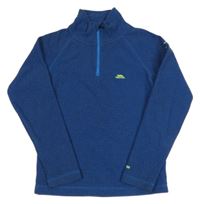 Tmavomodrá fleecová funkčná mikina Trespass