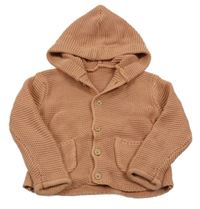 Staroružový prepínaci sveter s kapucňou Generation