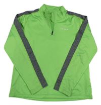 Zeleno-sivá thermo mikina Icepeak