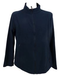 Dámská tmavomodrá fleecová propínací mikina Klepper 