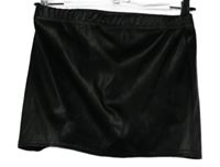 Dámska čierna koženková minisukňa PrettyLittle Thing