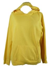 Dámská žlutá mikina s kapucí Janina 