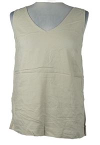 Dámsky béžový ľanový top Primark