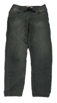 Šedé teplákové rifle Pocopiano