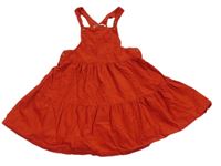 Červené menšestrové na traké šaty M&S