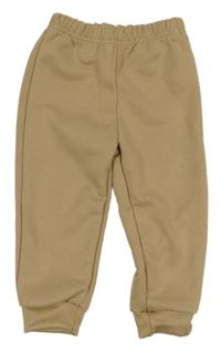 Béžové športové nohavice Shein